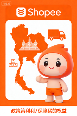 Shopee 泰国站再发政策利好！泰柬边境订单发货时效延长，跨境卖家权益有保障