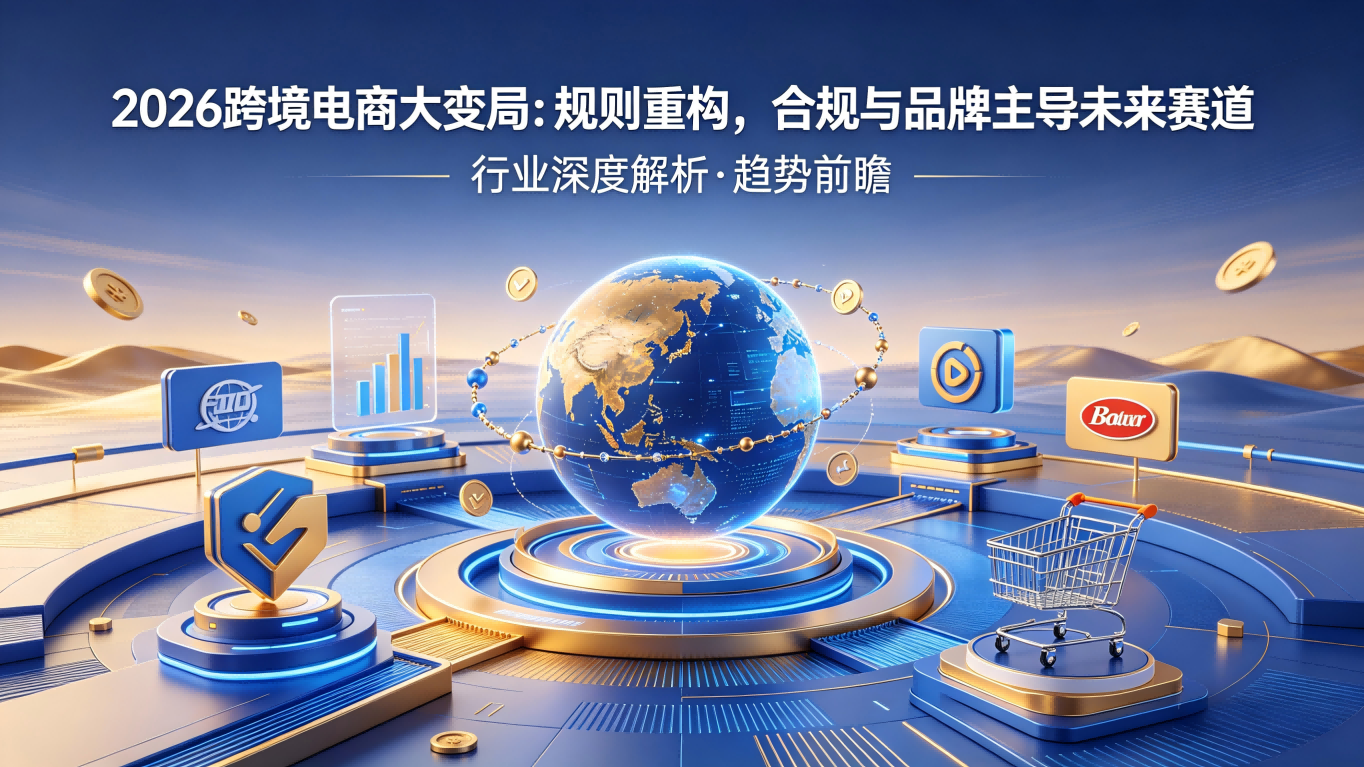  2026跨境电商大变局：规则重构，合规与品牌主导未来赛道