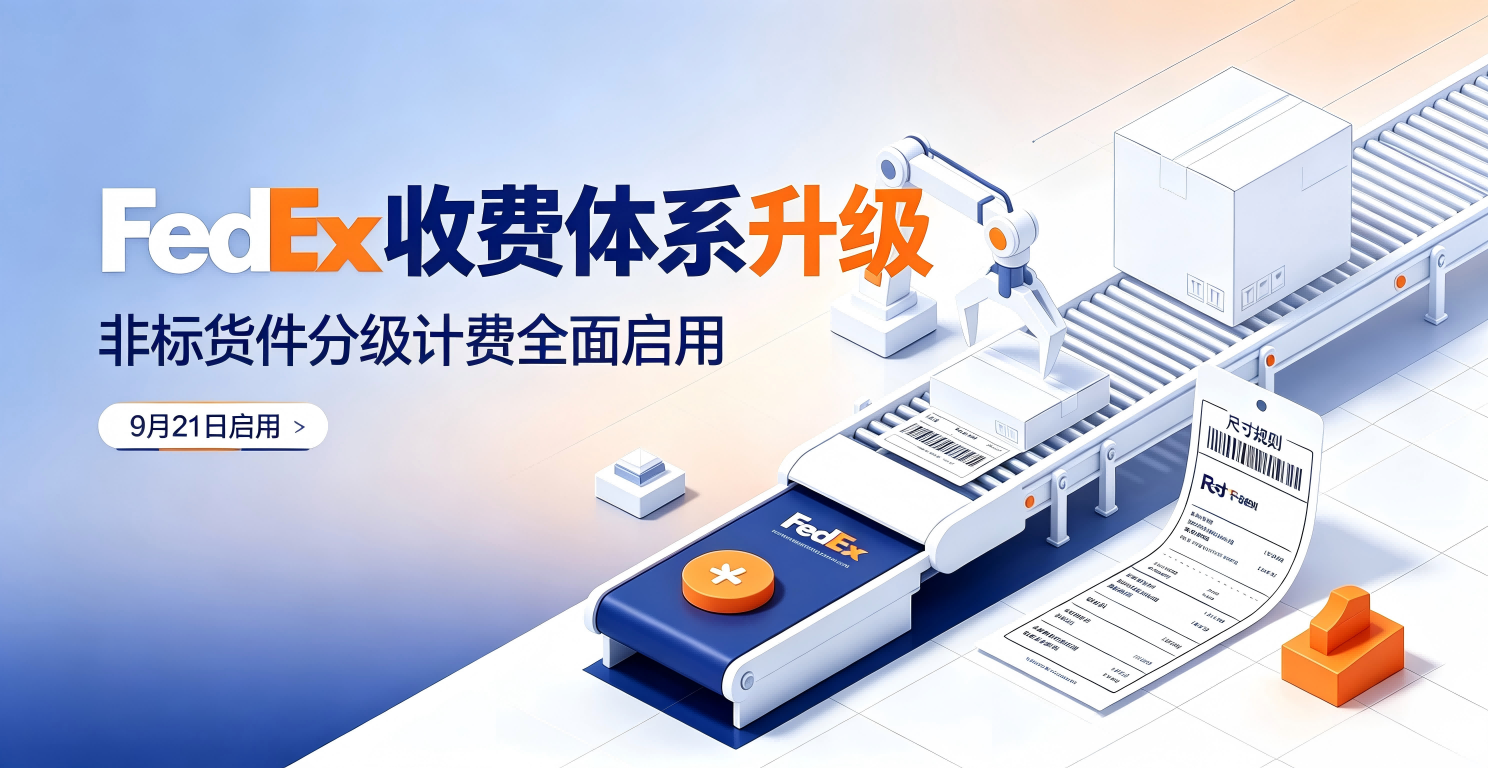 FedEx收费体系升级，非标货件分级计费全面启用